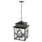Homeroots 18.75 x 12 x 12 in. Calvert 4-Light Oil-Rubbed Bronze Hanging Lantern 397967 - alternate 6